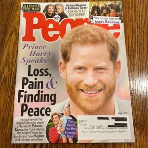 People Magazine - June 7 2021 - Prince Harry - Michael Douglas - Friends Reunion
